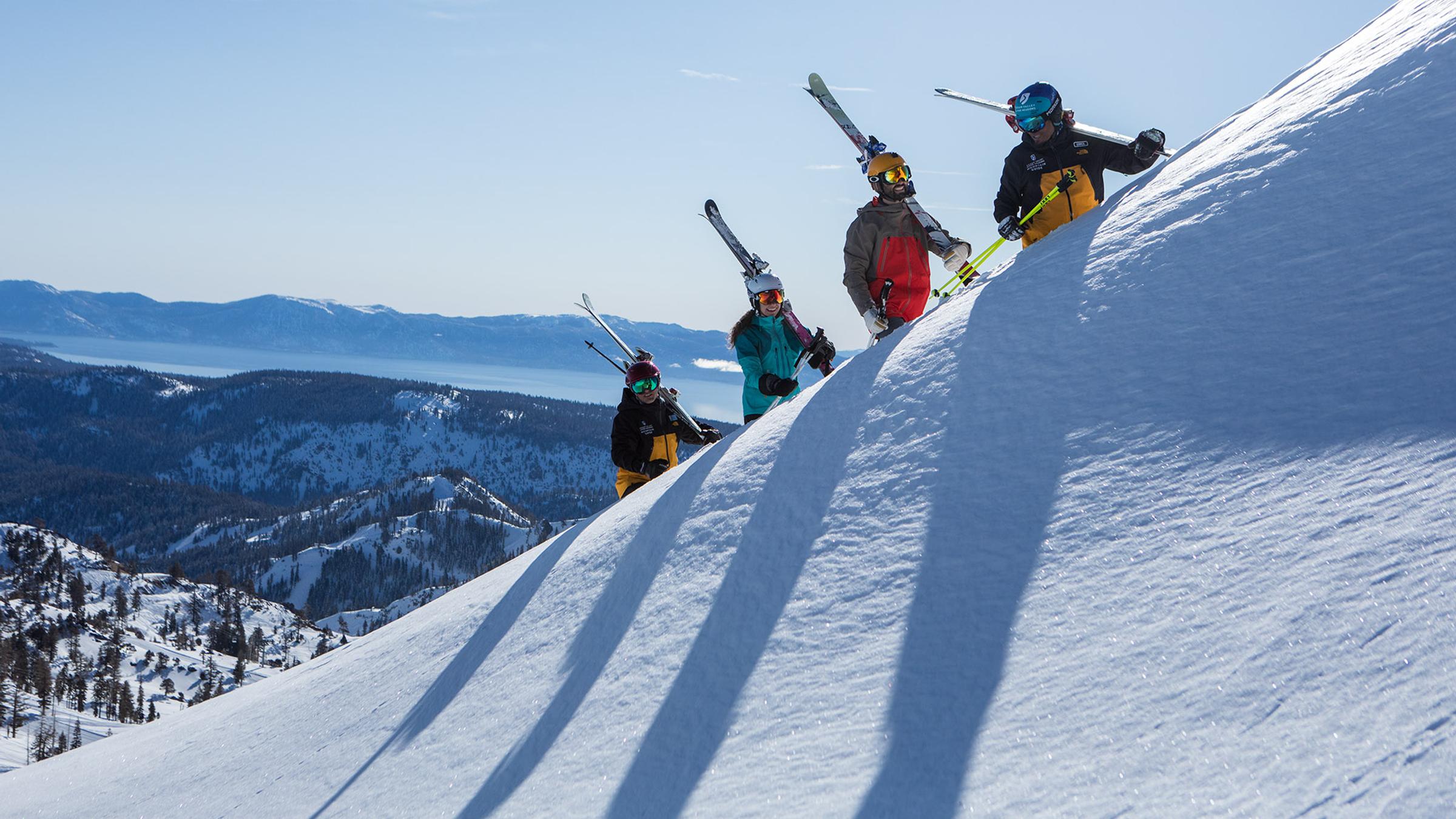 North Face mountain guides at Squaw Valley