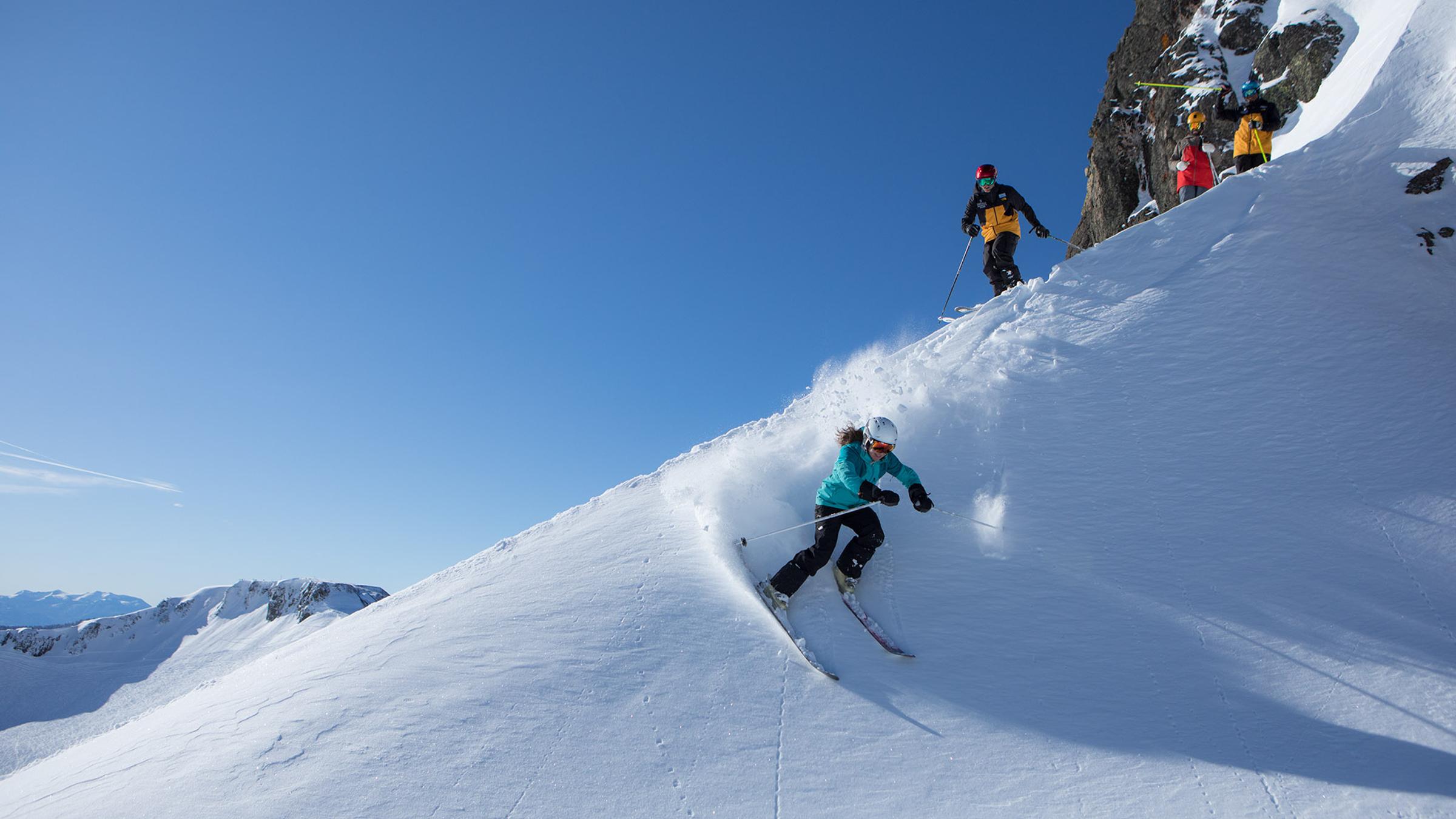 North Face mountain guides at Squaw Valley